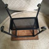 Roller side table