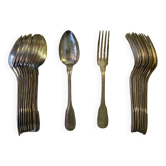 10 fouchettes et cuillères de table