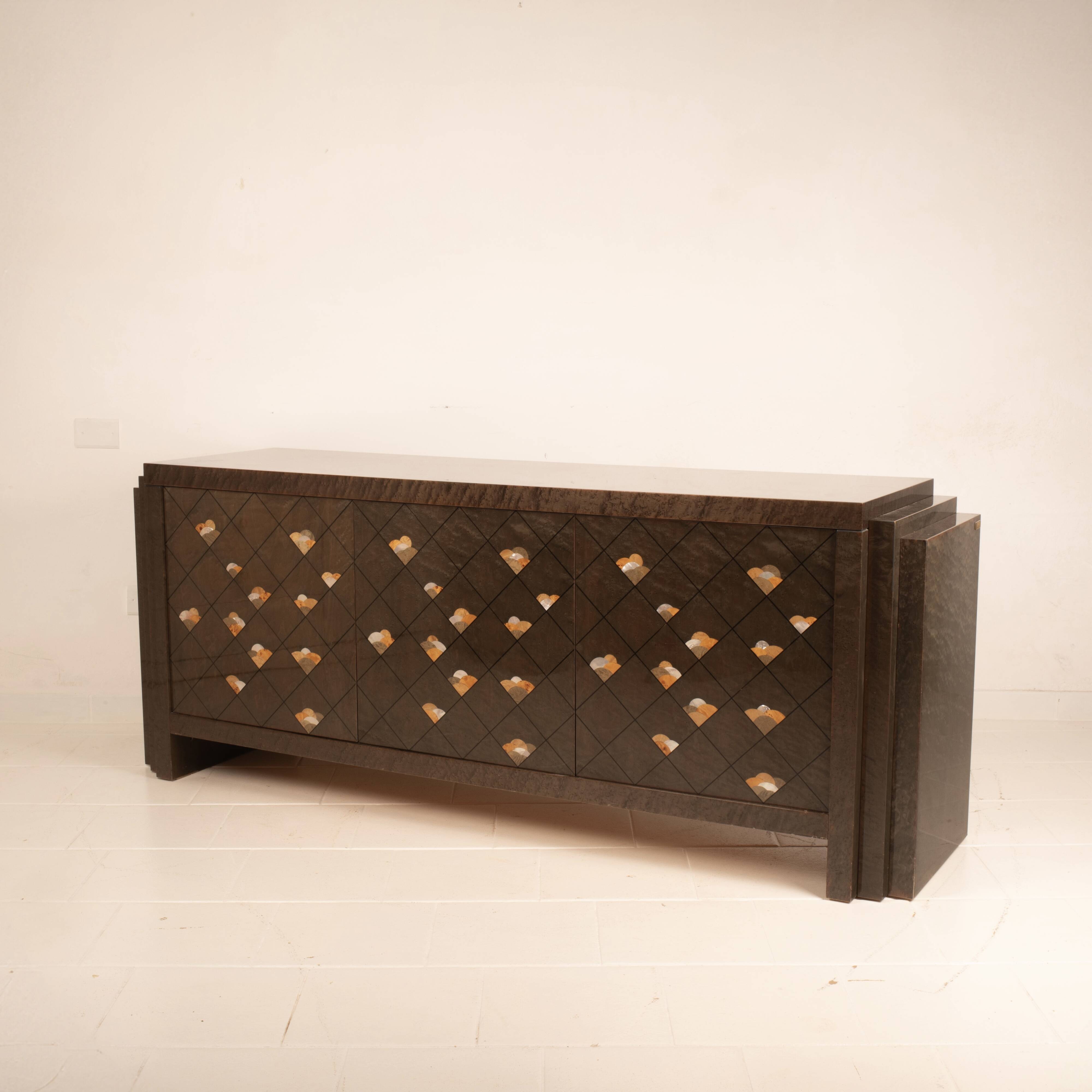 Chiaro di Luna Sideboard by Luciano Frigerio for Frigerio di Desio