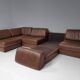 Canapé en cuir modulaire De Sede DS-76