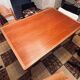 Table bois massif extensible vintage