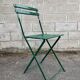 Set of 3 old folding garden chairs