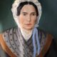 Old pastel vintage Breton portrait countryside decoration