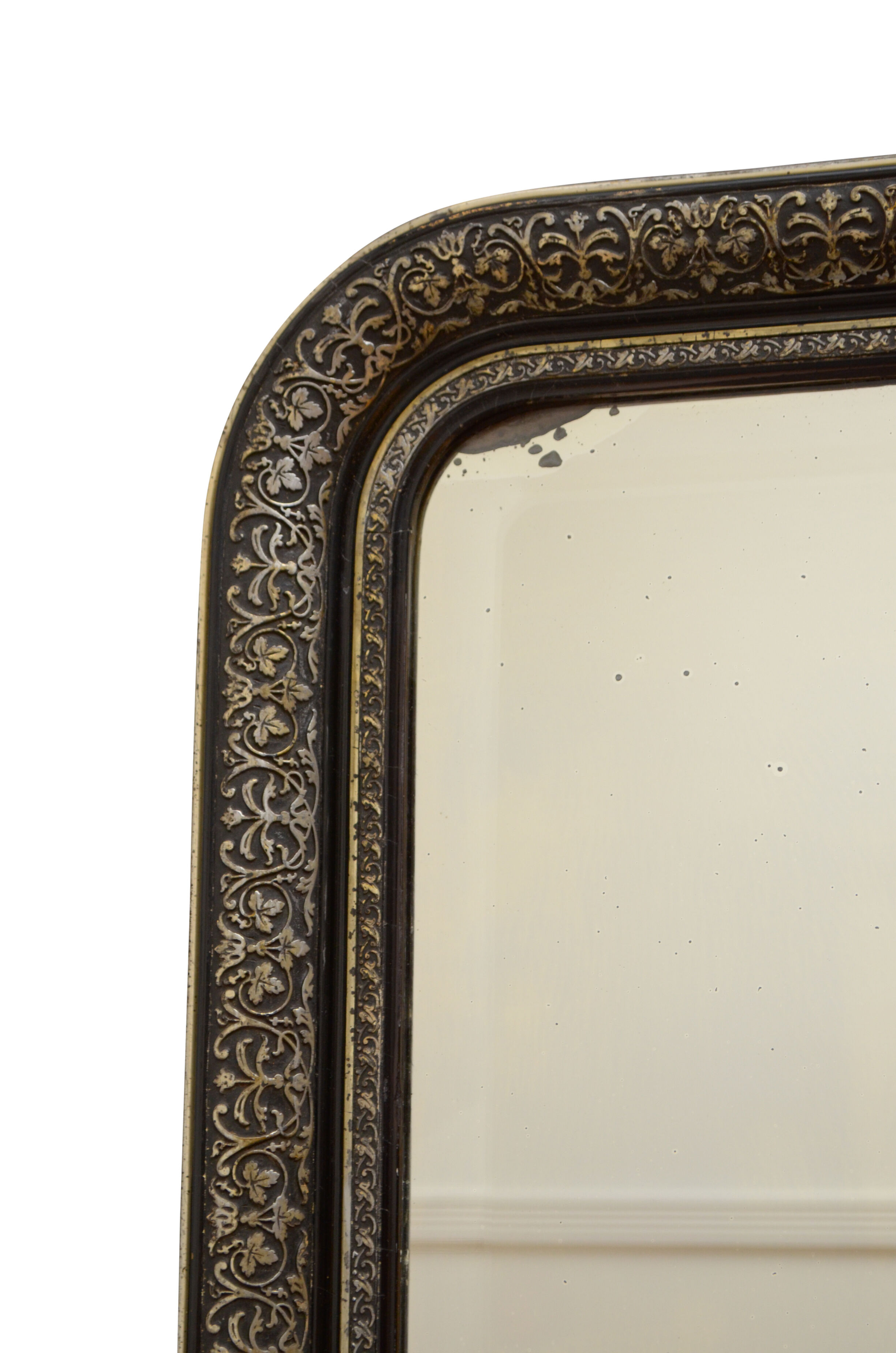 Mirror 19th 57x105cm