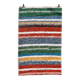 Handwoven recycled cotton rug - 40 x 60 cm