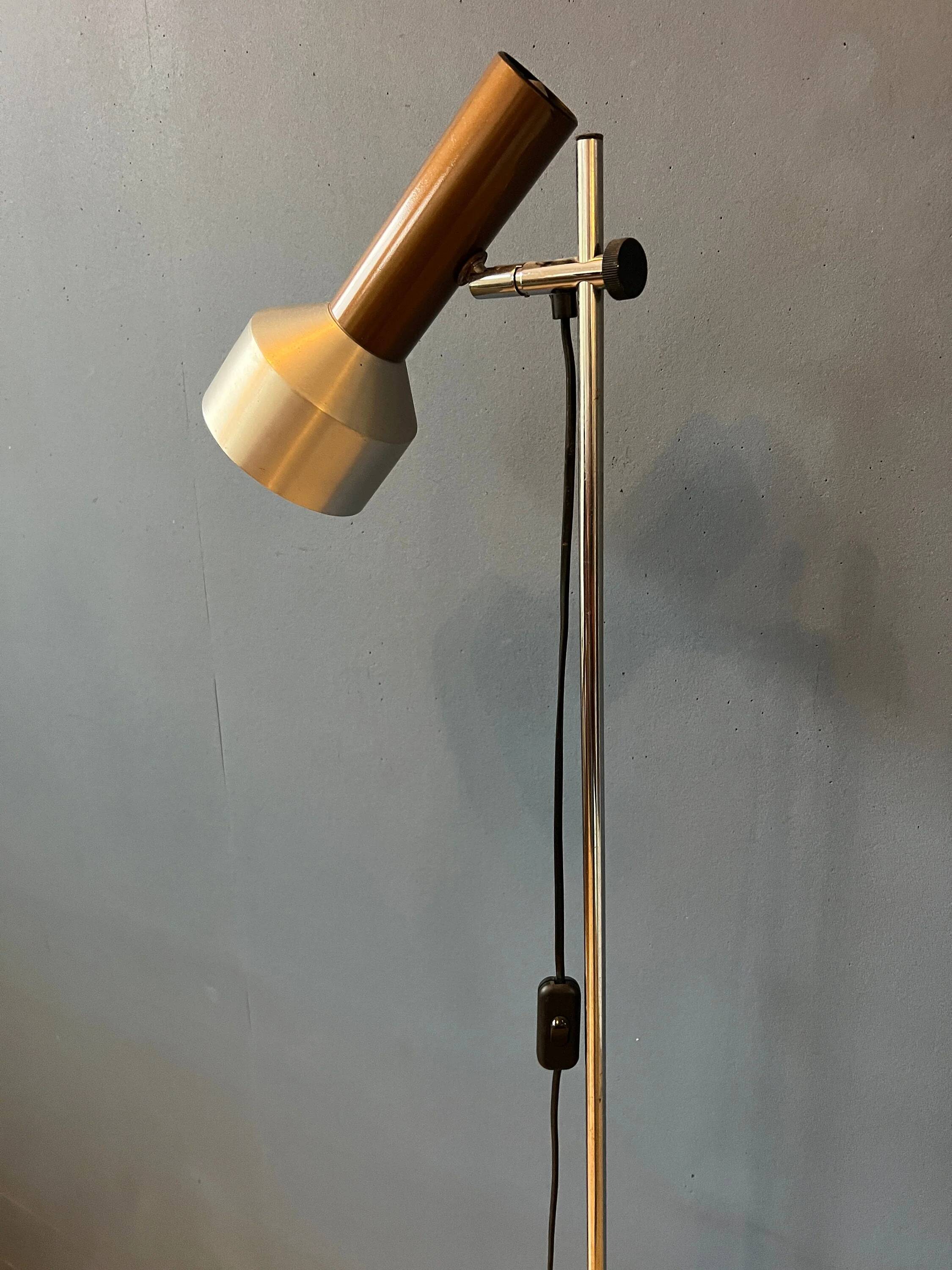 Adjustable Mid-Century Floor Lamp