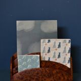 Elm magnifying glass letter holder