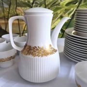 Tapio Wirkkala for Rosenthal Studio-Line “Modulation” porcelain coffee and dessert service, Germany 1970s, 39 pieces