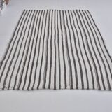 Neutral Vintage Oushak Hemp Kilim sku 3725