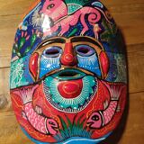 Vintage artisanal Mexican mask