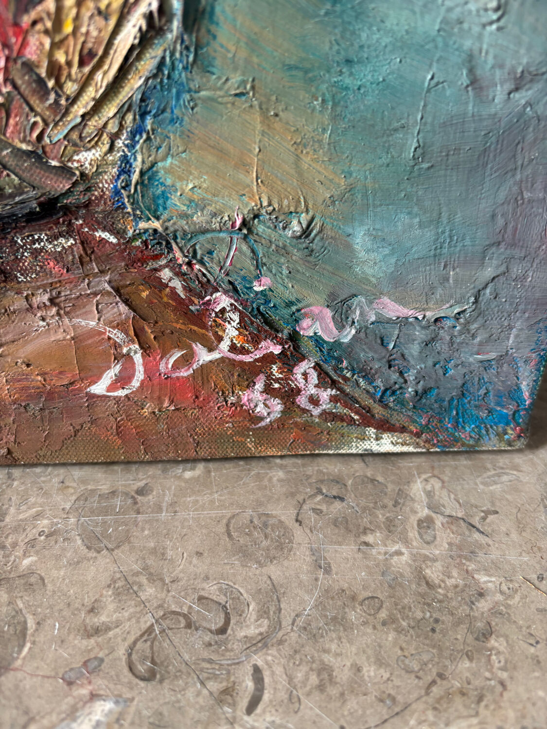 Signed bouquet of flowers from 1968