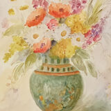 Original watercolor Louise Picard