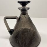 Carafe collection "Floreal" signed Robert