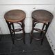 Pair of bentwood bistro stools