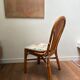 Set of 4 rattan chairs