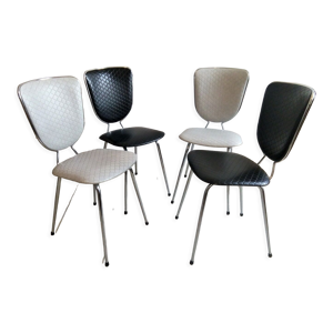 Lot de 4 chaises  soudexvinyl