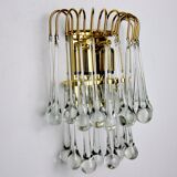 Applique drops by Venini, murano glass, italy, 1960