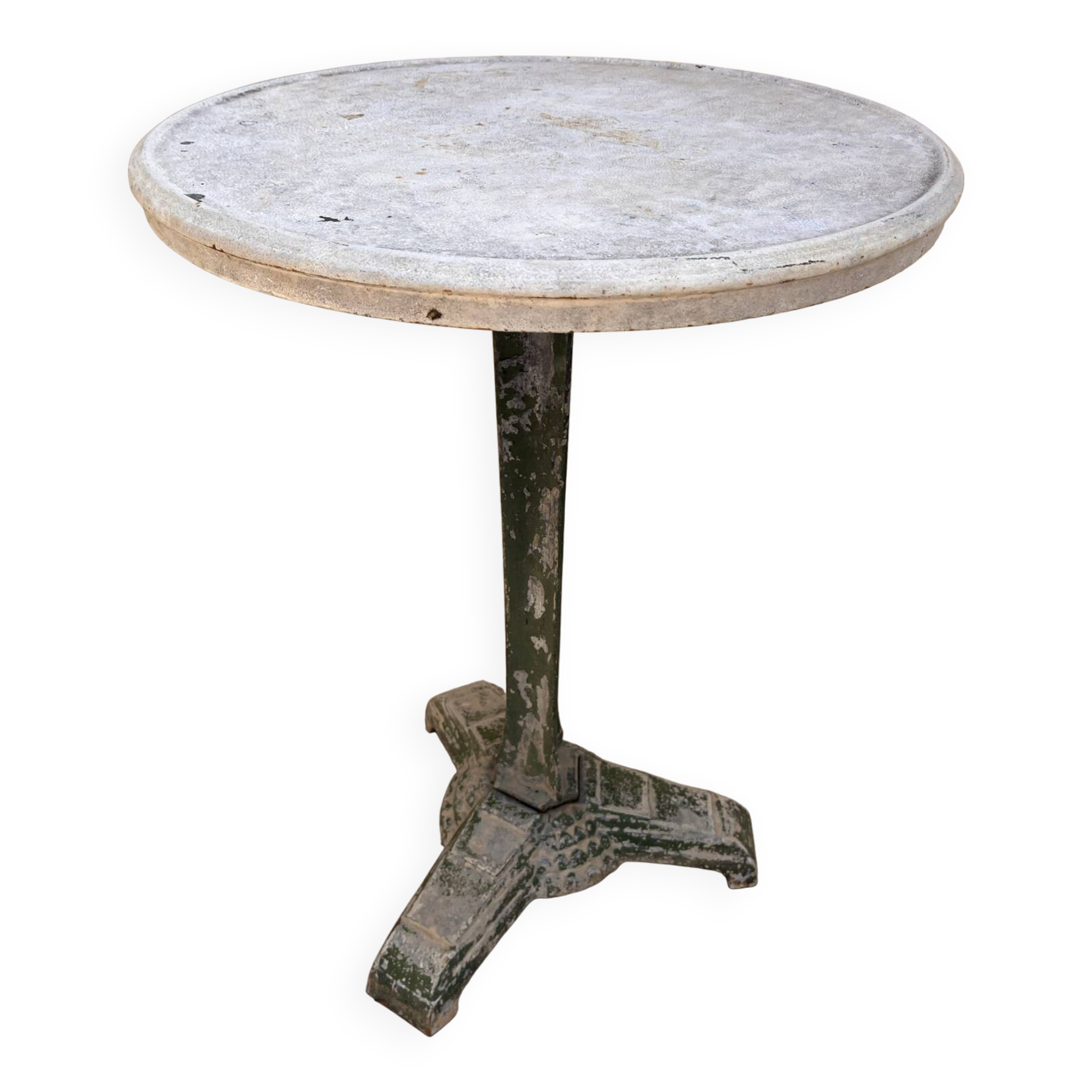 Art Deco cast iron side table