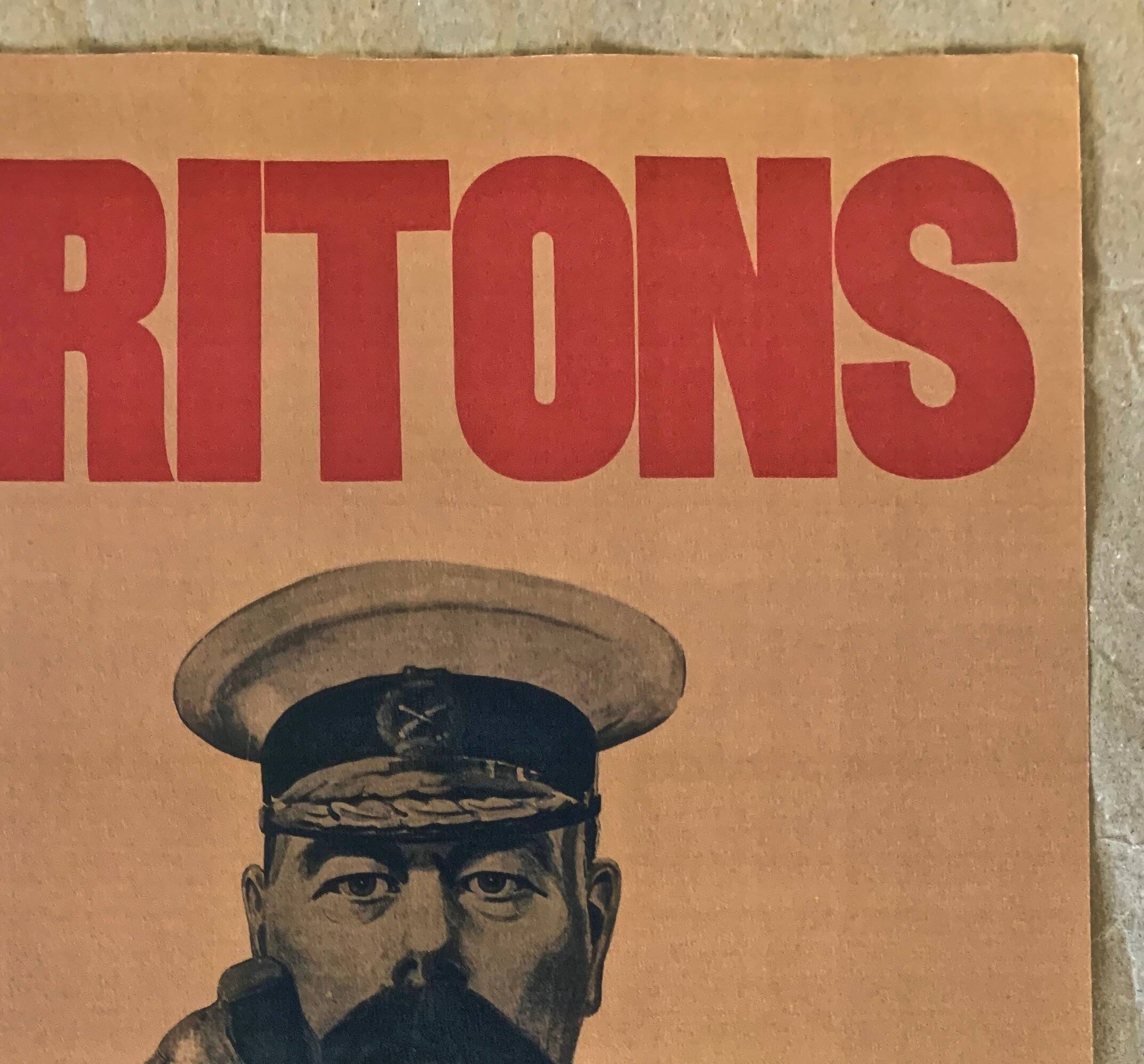 Print "Lord Kitchener Wants You" 1914 by artist Alfred Leete