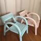 Pair of old children's chairs