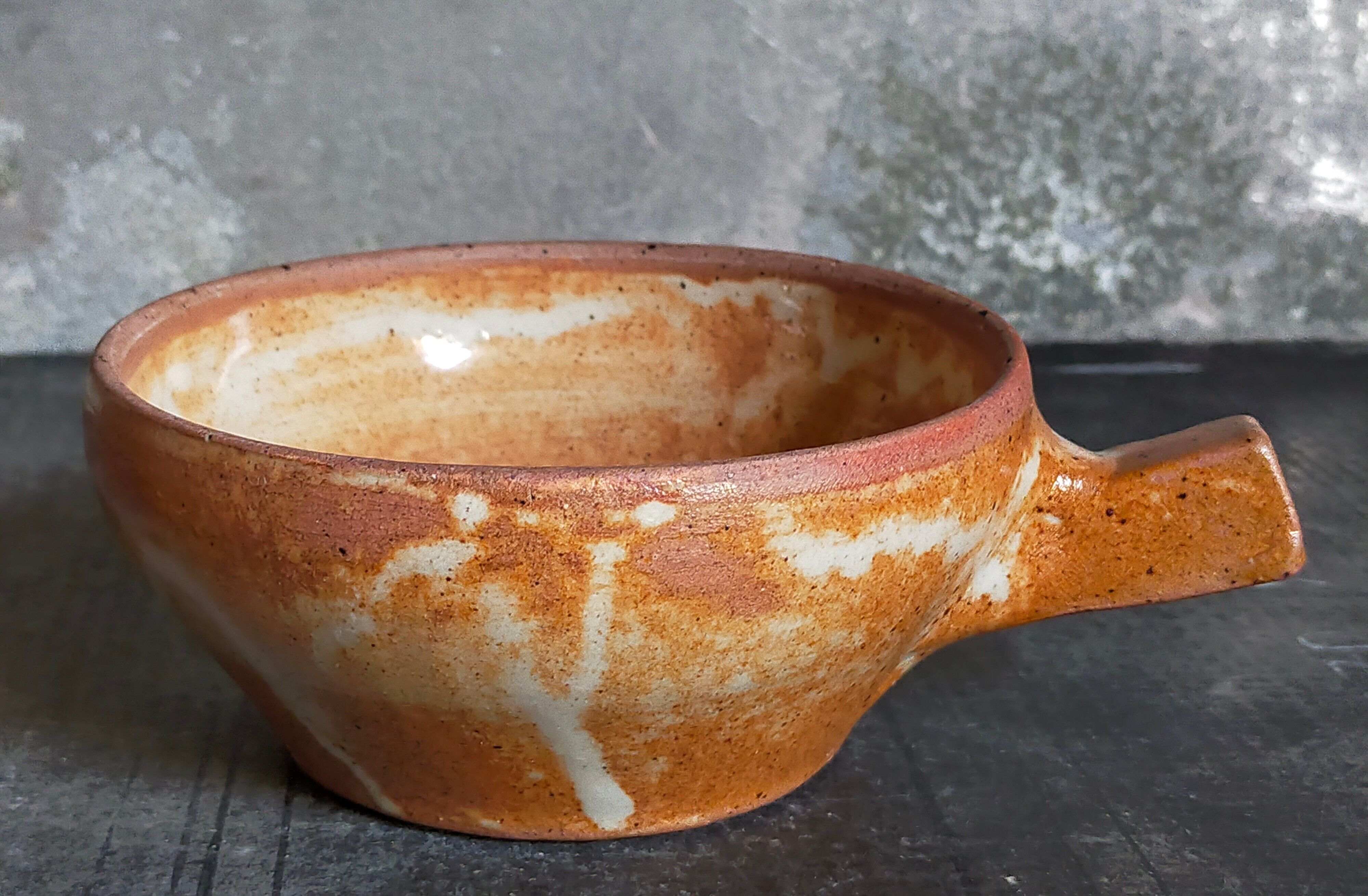 Three vintage marais sandstone bowls