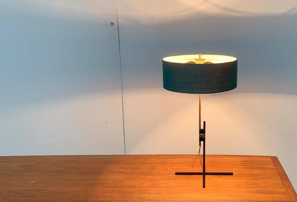 Mid-century minimalist table lamp by Kaiser Idell / Kaiser Leuchten.