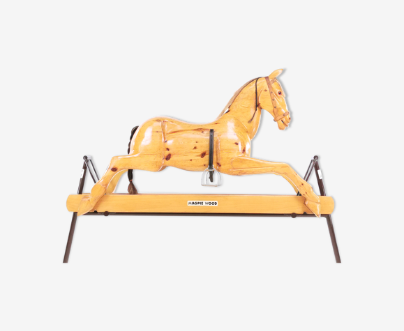 Cheval à bascule vintage