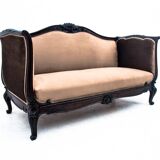 Antique sofa from the late 19th century, Northern Europe
