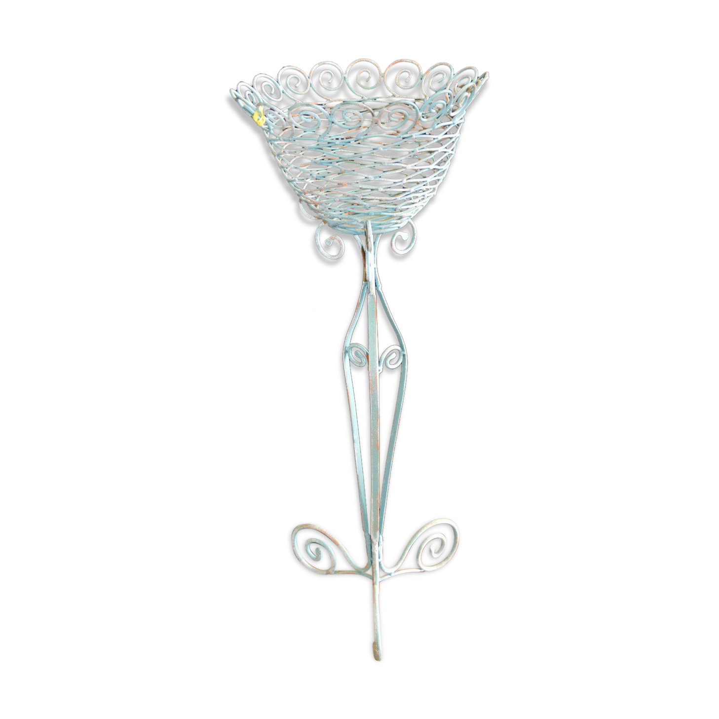 Jardinière en fer forgé