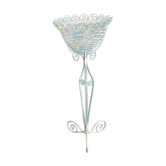 wrought iron planter