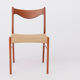 2 Arne Wahl Iversen dining chairs Denmark 60s-70s