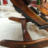 Pair of vintage Triconfort "relax" armchairs