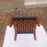 Braided ottoman