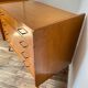 Vintage compass feet commode