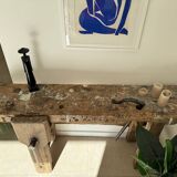 Old carpenter's workbench
