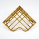 Bamboo and rattan coat rack, 1960s