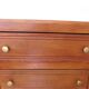 Art Deco chest of drawers in dark wood with 3 drawers, 1950s