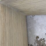 70s tropicalist rattan console