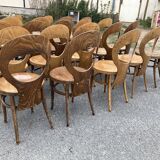 Set of 22 Baumann chairs model Seagull.