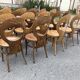 Set of 22 Baumann chairs model Seagull.