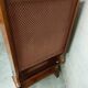 cherry wood secretary with lyre base from the 50s-60s