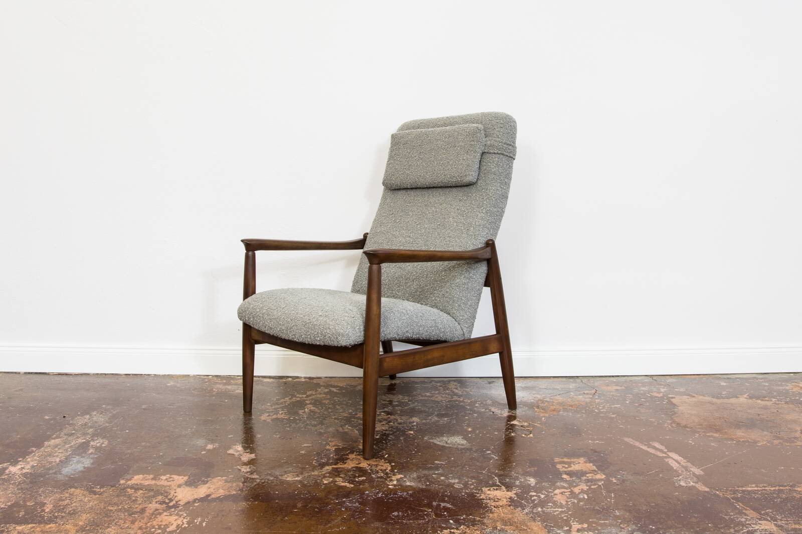 Pair Of Mid Century Restored Armchairs Gfm 64 by Edmun Homa, 1960s