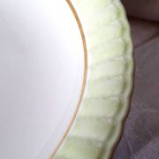 Plat à gâteau en porcelaine Bernardaud Limoges