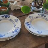 Assiettes Lunéville XIX ème