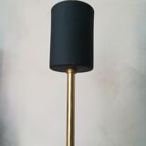 50s brass and glass chandelier