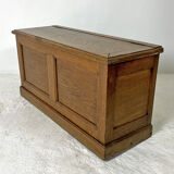 Solid wood toy chest