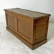 Solid wood toy chest