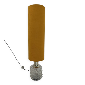 Vintage  Bubble Glass and Chrome Lamp from Doria Leuchten, Germany, 1960s