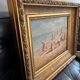 Antique oil painting signed R Wilson, early 20th century