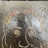 Bachmann, Portrait of a Man, 2022, Acrylic, Framed